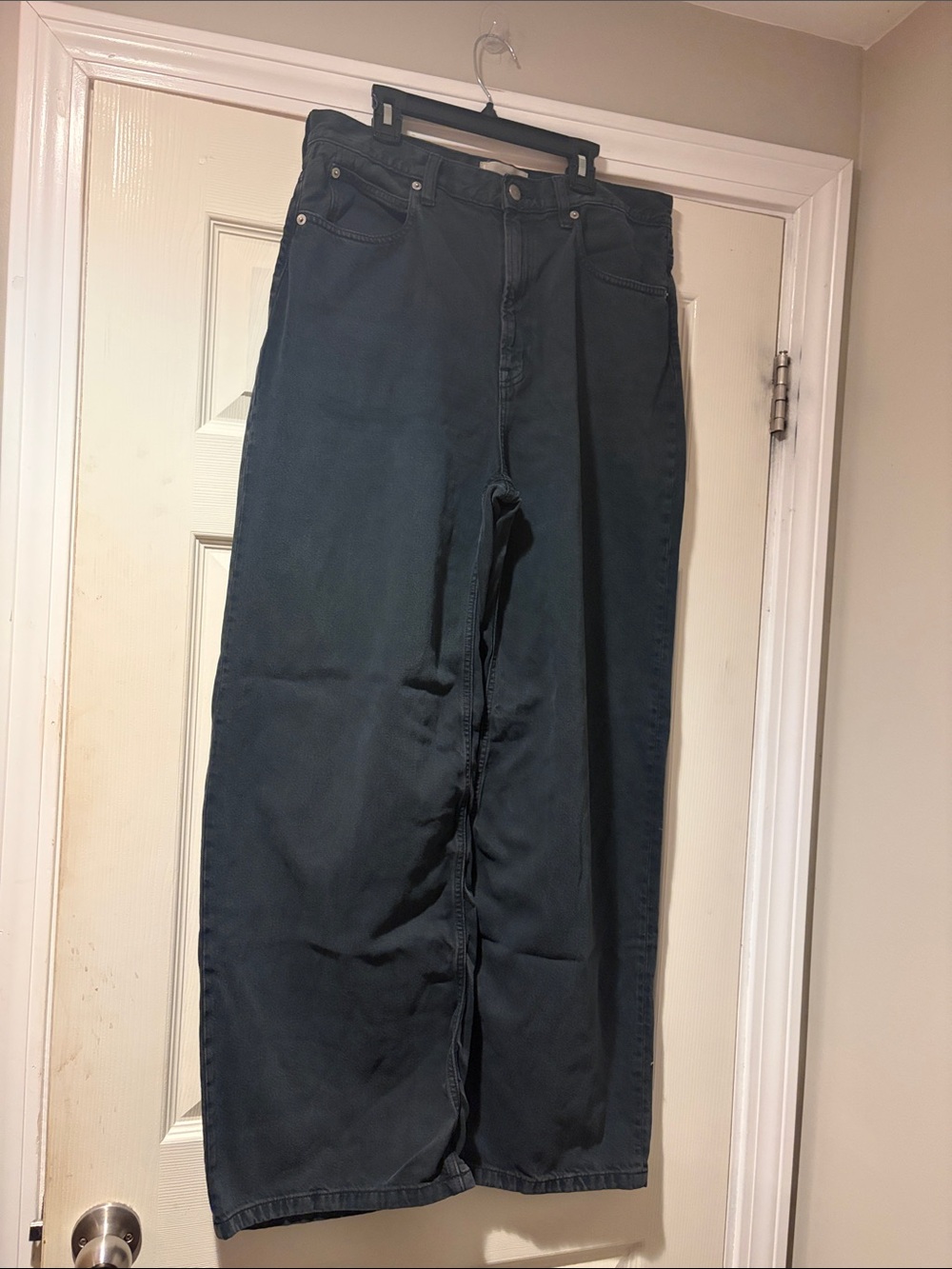 Everlane The Baggy Jean in Dark Grey 30